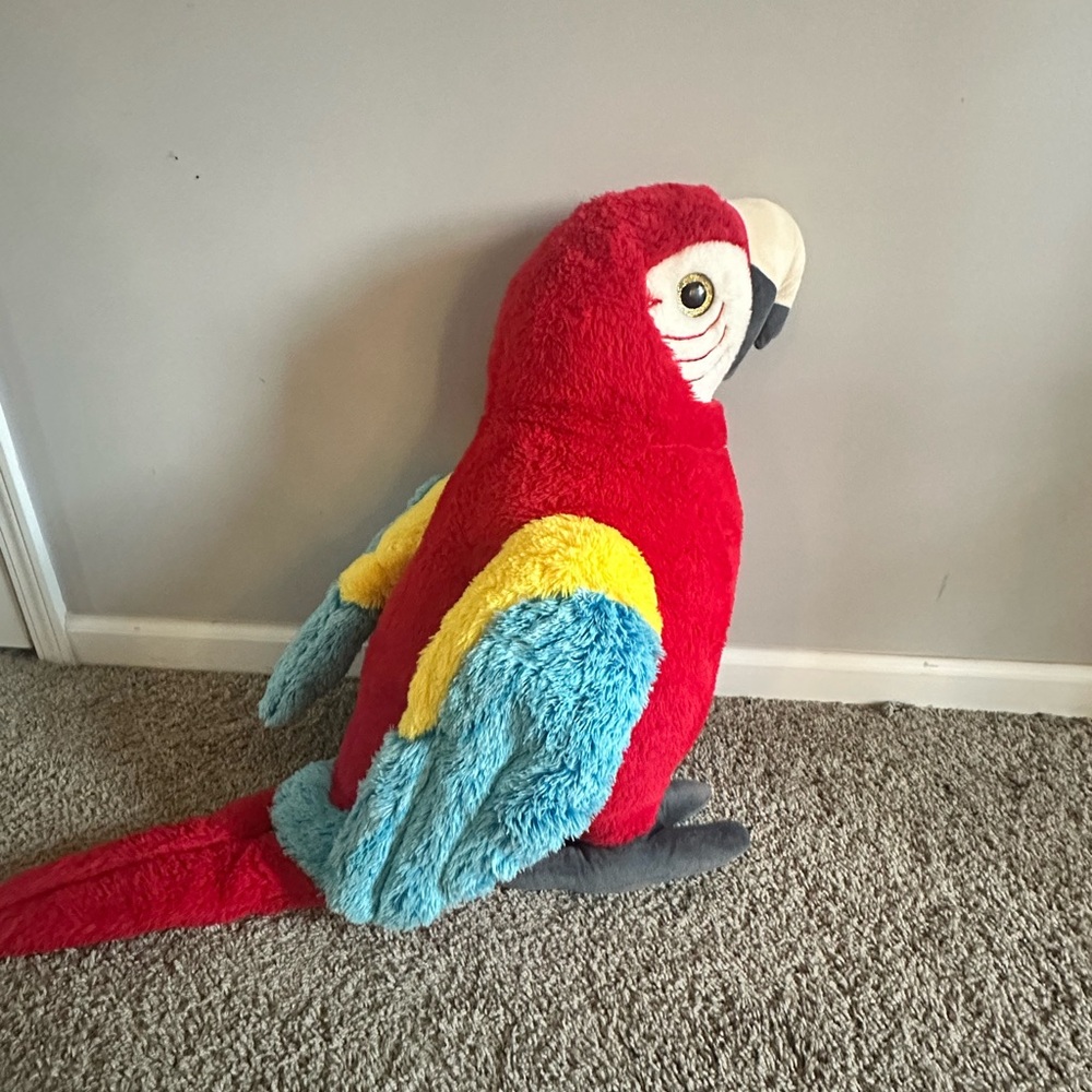 Beanie Boo Parrot live size